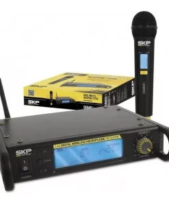 Micrófono Inalámbrico Skp Digimod-1 Alcance 80m 2.4 Ghz 5hs Color Negro