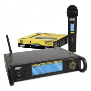 Micrófono Inalámbrico Skp Digimod-1 Alcance 80m 2.4 Ghz 5hs Color Negro