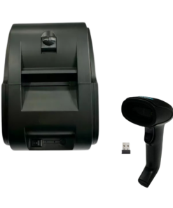 Kit Punto de Venta: Impresora Térmica TP-POS58 + Lector de Códigos de Barras Inalámbrico