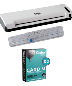 Combo Laminadora 240mm + 2 Pouch 60x90mm + Cizalla